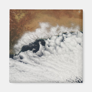 Ongebruikelijke wolkenformaties magneet