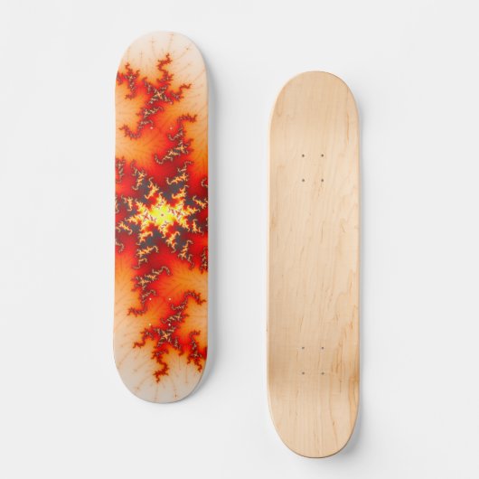 Ongedaan fractal skateboard (Voorkant)