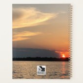 Ongedateerd maandelijks Sunset Planner Boek (Achterkant)