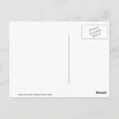 ongedefinieerd briefkaart (Achterkant)