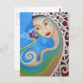 ongedefinieerd briefkaart (Voorkant / Achterkant)