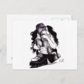 ongedefinieerd briefkaart (Voorkant / Achterkant)