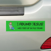 ongedefinieerd bumpersticker (Op auto)