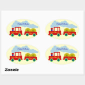 ongedefinieerd ovale sticker (Vel)