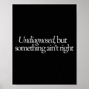 Ongediagnosticeerd, maar sint goed poster