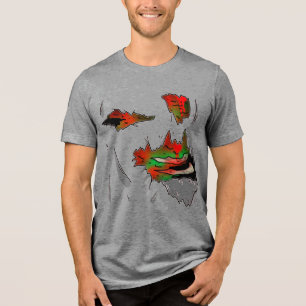 Ongedierte onthulling Tri-Blend shirt