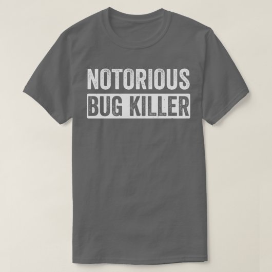 Ongediertebestrijding Bug Exterminator Bug Killer T-shirt (Design voorkant)