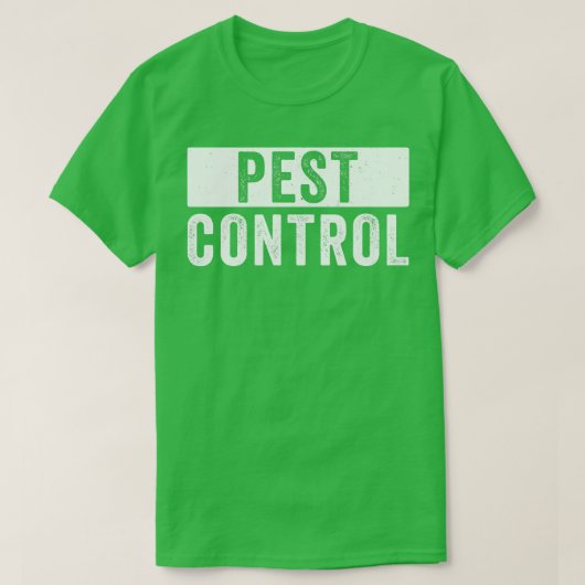 Ongediertebestrijding Bug Exterminator Halloween K T-shirt (Design voorkant)