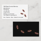 Ongediertebestrijding Exterminator Visitekaartjes (Voorkant / Achterkant)