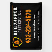 Ongediertebestrijdingsdienst Spandoek (Verticaal)