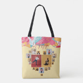 Ongefilterde Gepersonaliseerde Feminiene Fotocolla Draagtas (Achterkant)