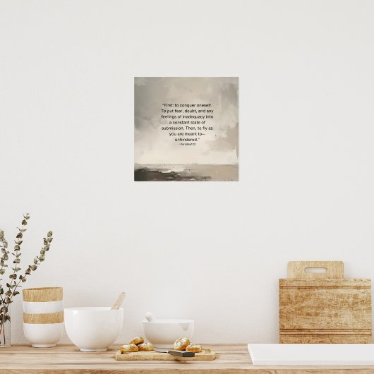 ongehinderd poster (Keuken)