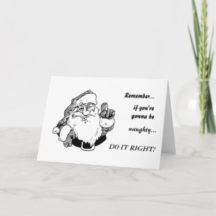 Ongehoorzame Kaart 01 van de Kerstman