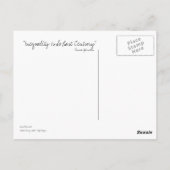 Ongelijkheid is de laatste eeuw briefkaart (Achterkant)