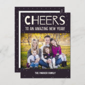 Ongelofelijk jaar oud Briefkaart voor de fotokaart (Voorkant / Achterkant)