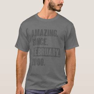 Ongelofelijk sinds februari 2000 - 22 jaar oud cad t-shirt