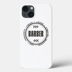 Ongelofelijke barber-functietabel iPhone 13 hoesje