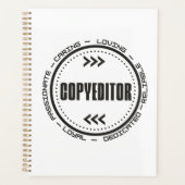 Ongelofelijke Copyeditor Planner (Voorkant)