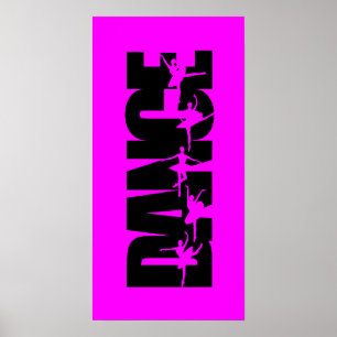 Ongelofelijke dans grafische poster