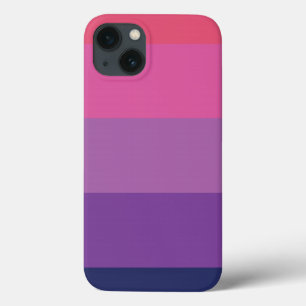 Ongelofelijke kleurencombinaties Roze Paarse A iPhone 13 Hoesje