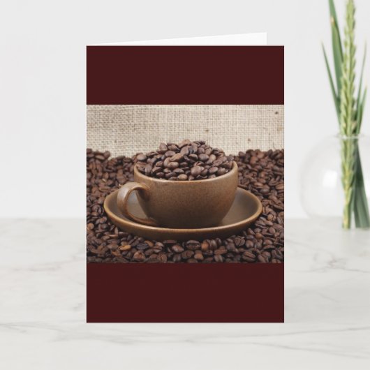 Ongelofelijke koffie kaart (Voorkant)