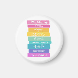 ongelofelijke leraar moeilijk te vergeten magneet