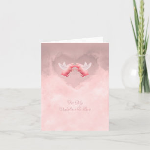 Ongelofelijke liefdeskaart kaart