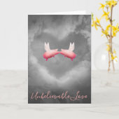 Ongelofelijke liefdesvliegers Kiss Kaart (Gele Bloem)