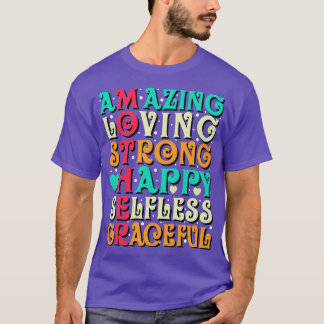 Ongelofelijke moederliefde Inspirerend mam Quote T-shirt