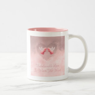 Ongelofelijke Mok met tweetone koffie