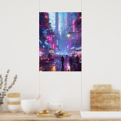 Ongelofelijke nachten poster (Keuken)