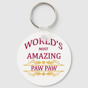 Ongelofelijke Paw Paw Sleutelhanger