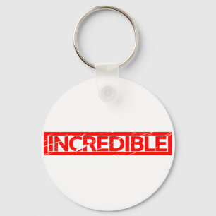ongelofelijke stempel sleutelhanger