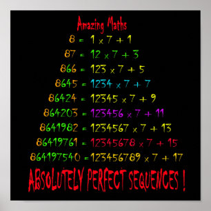 Ongelofelijke Wiskunde 4 Poster