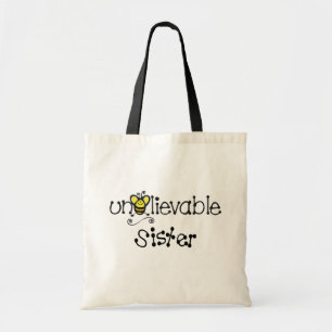 Ongelofelijke zuster-tas tote bag