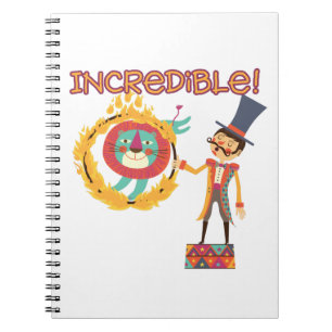 Ongelooflijk Circus Journal Notitieboek