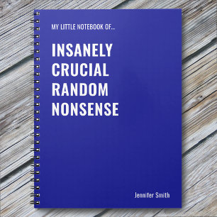 Ongelooflijk Crucial Funny Quote Kantoor Notitieboek