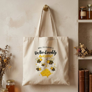 Ongelooflijk Geweldige Onderwijs Cadeau Mooie Bij Tote Bag