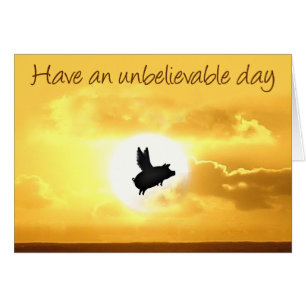 ongelooflijk hedendaags varken