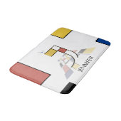 Ongelooflijk neoplasticisme Art Monogram. Brief J Badmat (Gekanteld)