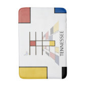 Ongelooflijk neoplasticisme Art Monogram. Brief T Badmat (Voorkant Verticaal)