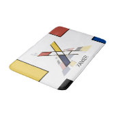 Ongelooflijk neoplasticisme Art Monogram. Brief X Badmat (Gekanteld)
