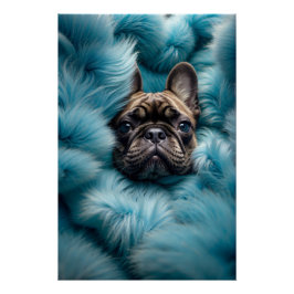 ongelooflijk schattige Franse Bulldog puppy Perfect Poster