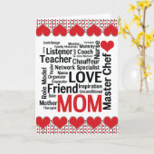 Ongelooflijk wat moeders kunnen doen Moederdag Kaart (Gele Bloem)