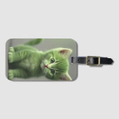 Ongelooflijke kitten bagagelabel (Voorkant (horizontaal))