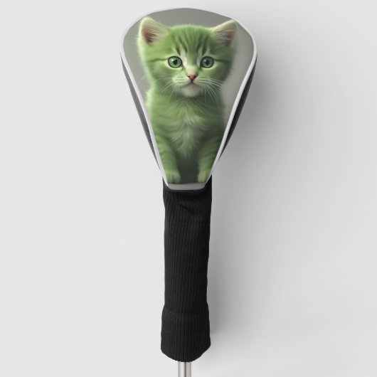 Ongelooflijke kitten golfheadcover (Voorkant)