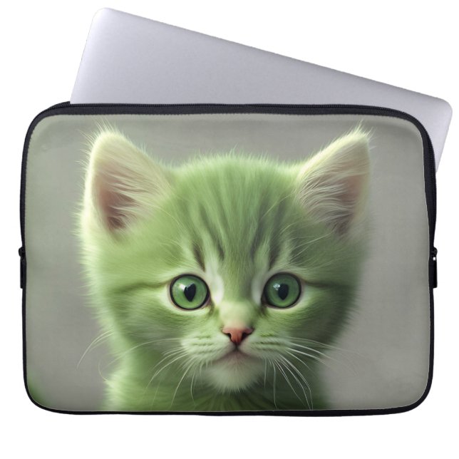 Ongelooflijke kitten laptop sleeve (Voorkant)