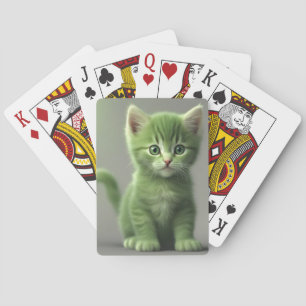 Ongelooflijke kitten pokerkaarten
