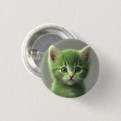Ongelooflijke kitten ronde button 3,2 cm (Voorkant /achterkant)