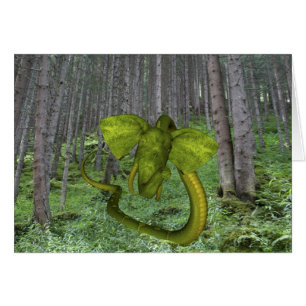 Ongelooflijke olifant Python